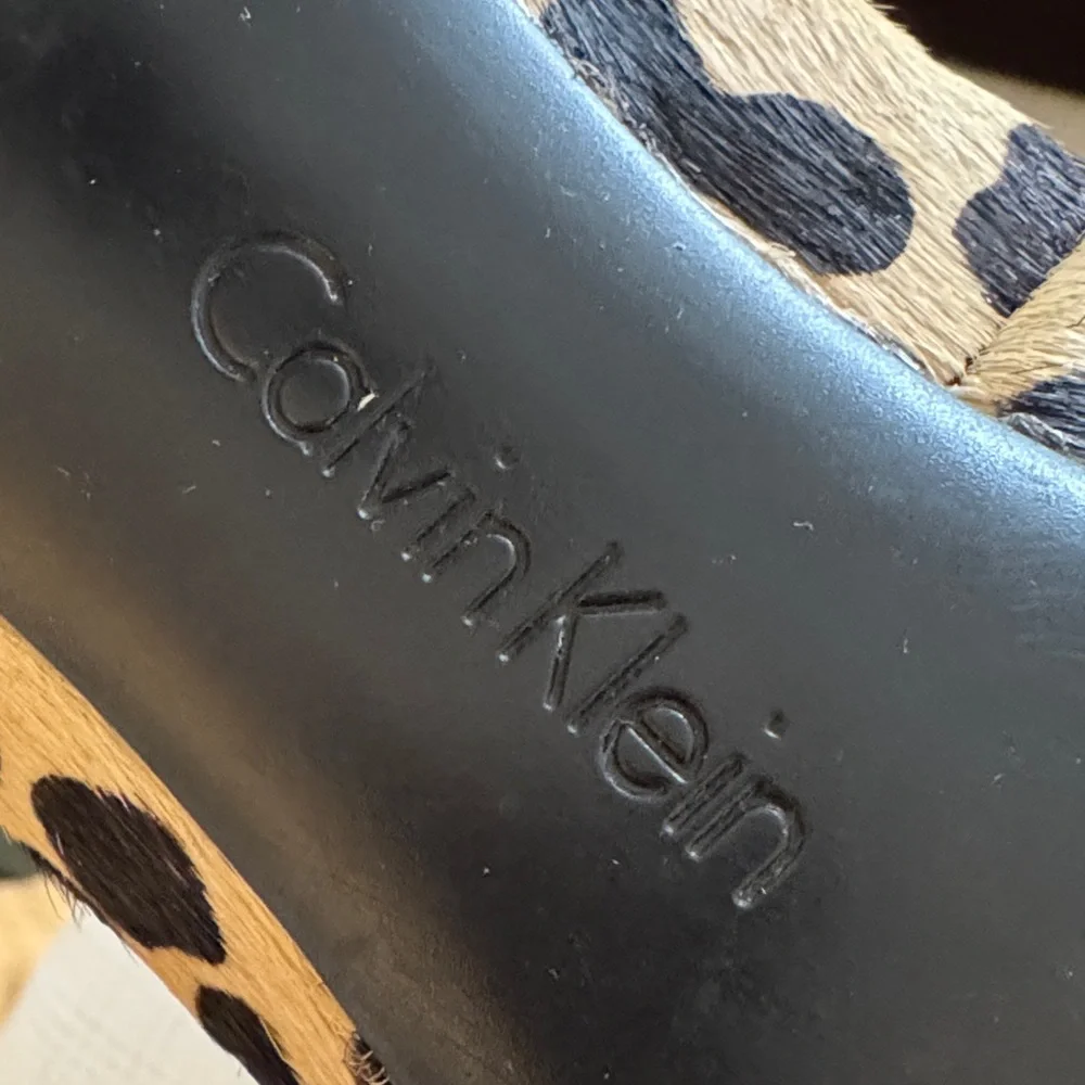 Calvin Klein Leopard Heels - Picture 2 of 4